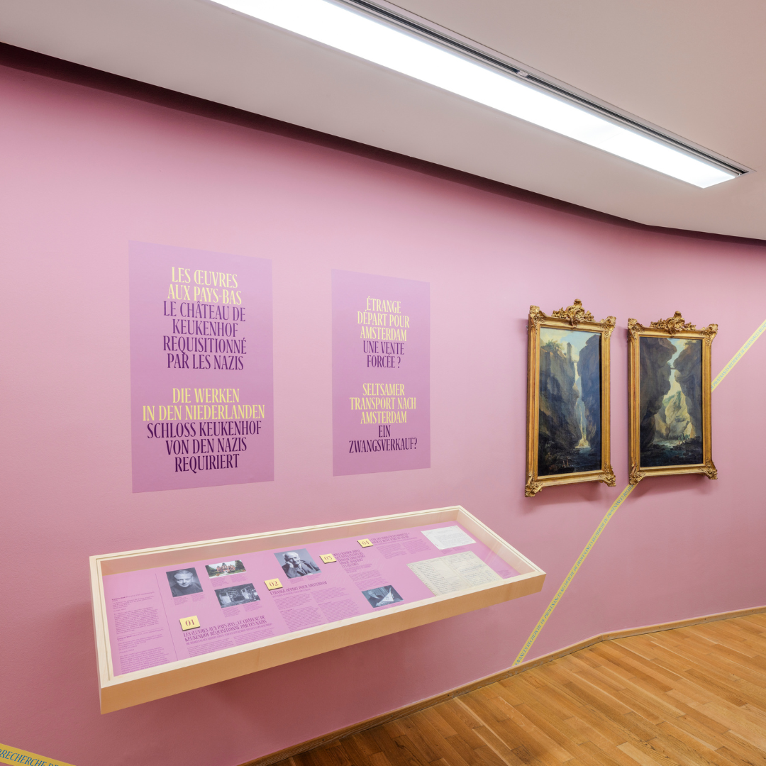 Lumière sur les oeuvres. Enquête sur la provenance de la collection.